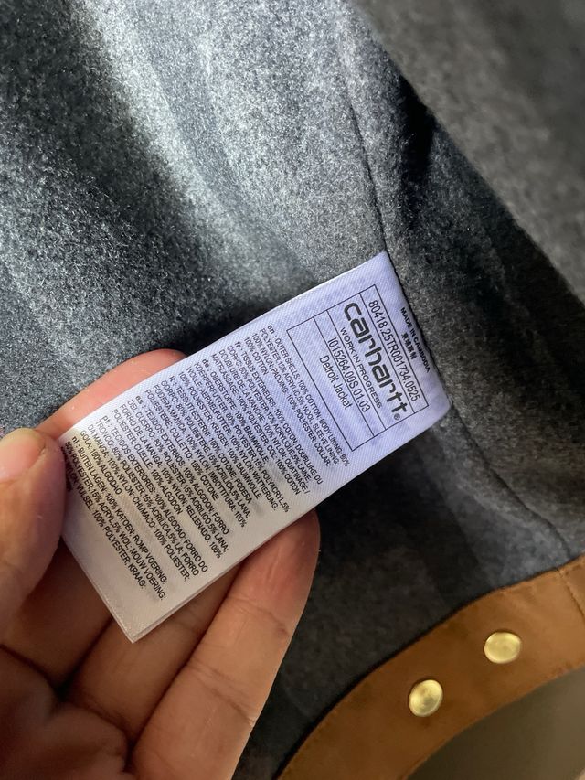 Chaqueta Carhartt Talla XL Marrón