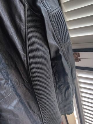 Giubbotto uomo pelle Calvin Klein nero