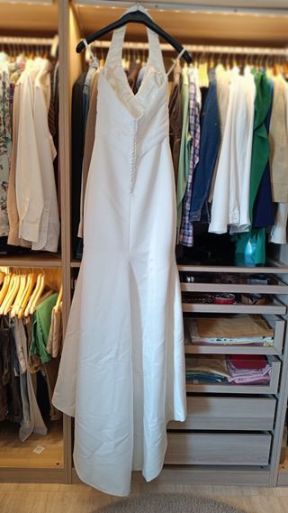Traje de novia hecho a medida. Diseño HATLER