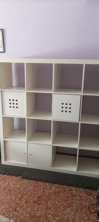 Estantería Kallax 4x4 Ikea Blanca