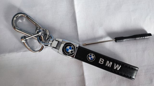 Bracelete chaveiro BMW Preto