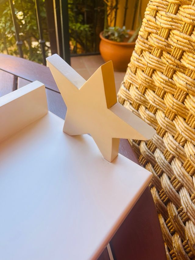 Estanterías madera maciza dormitorio (2 uds) XITIN