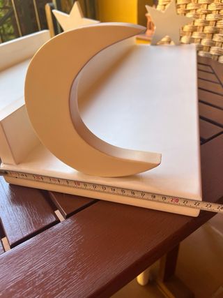 Estanterías madera maciza dormitorio (2 uds) XITIN