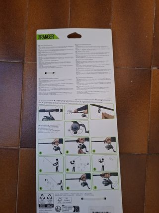 Set Pesca Max Ranger 1.8m con Carrete