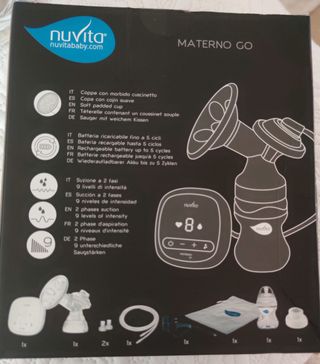 Sacaleches eléctrico Nuvita Materno Go