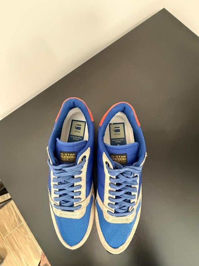 Zapatillas G-Star RAW Azul y Beige