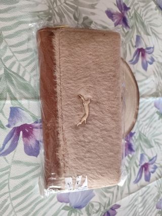 Cartera beige/marrón