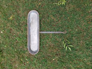 Padella in rame martellato per cucinare l anguilla