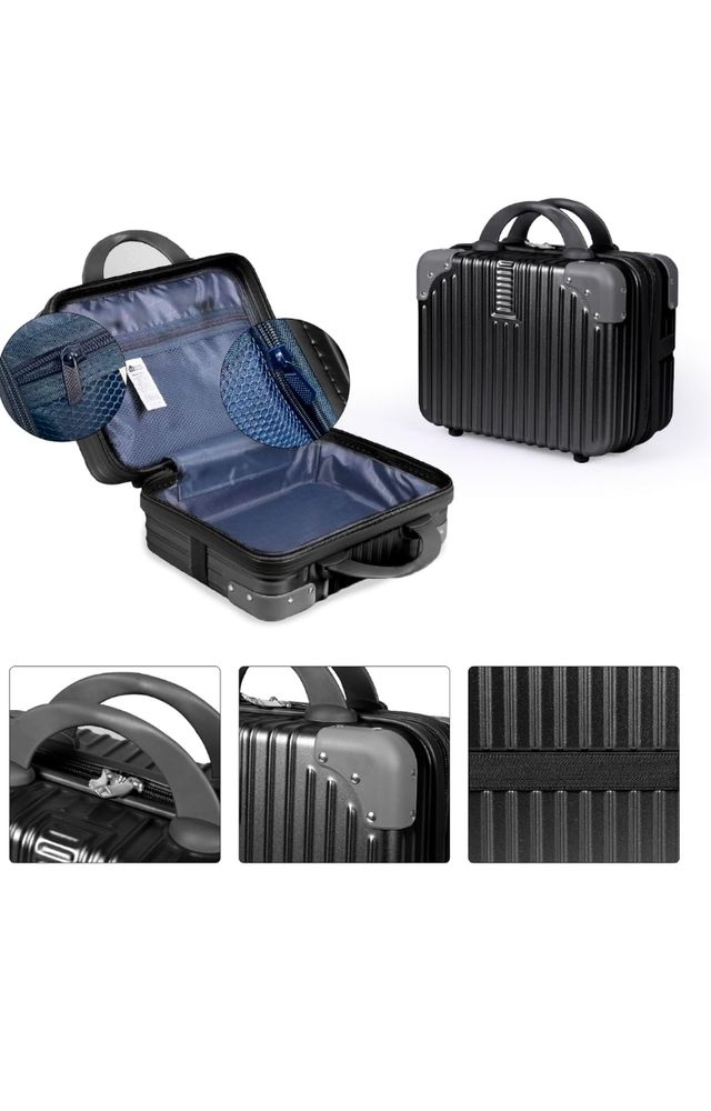 *NEGOCIABLE* Maleta Cabina Mercury Textil Negra Ru