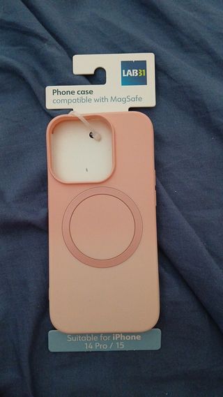 Funda iPhone 14 Pro / 15 compatible MagSafe