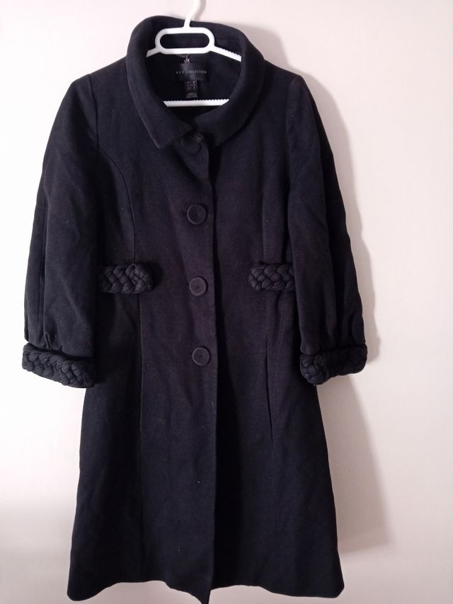 Abrigo negro MNG COLLECTION