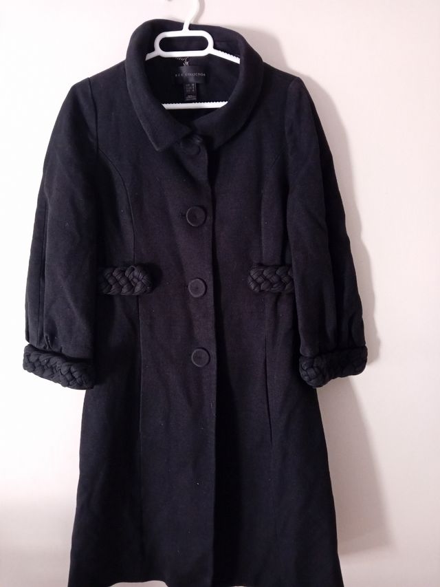 Abrigo negro MNG COLLECTION