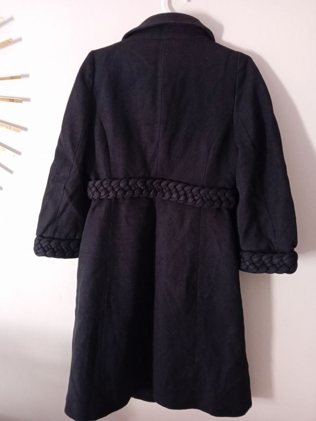 Abrigo negro MNG COLLECTION