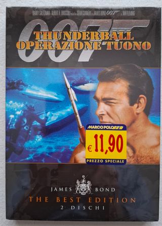 DVD 007 Thunderball Operazione Tuono