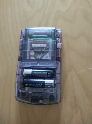 Game Boy Color Morado Transparente