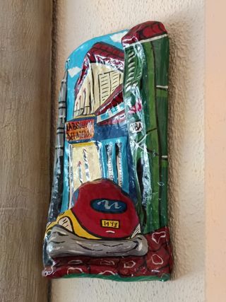 ANTIGUO CUADRO DE CUBA EN RELIEVE 