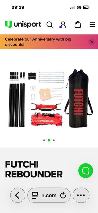 Portería Fútbol Plegable Futchi