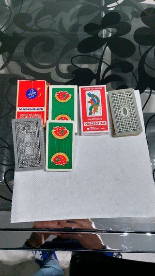 Lotto carte Masenghini Piacentine Dal Negro