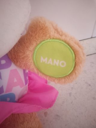 Orsetta peluche interattiva parlante