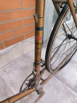 Cuadro Bicicleta Vintage Thomann - Restauración