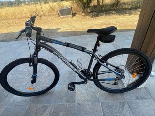 Bicicleta Rockrider Gris