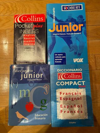 Lote de 4 Diccionarios 