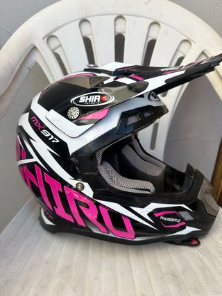 Casco Shiro MX 917 Motocross Infantil