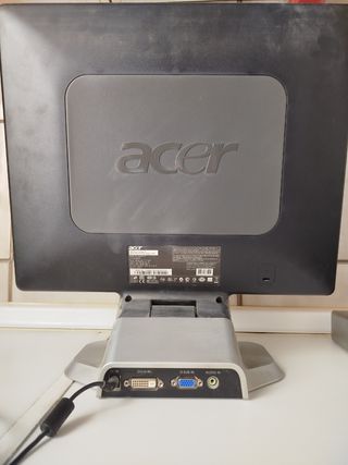 Monitor Acer AL1751 LCD Negro/Plata