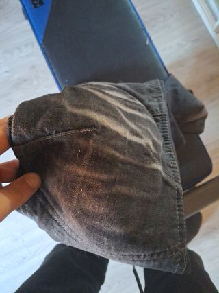 Pantalón vaquero moto con protecciones