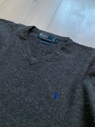Jersey Ralph Lauren Gris Oscuro