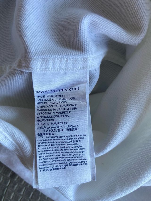 Tommy Hilfiger camicia uomo bianca