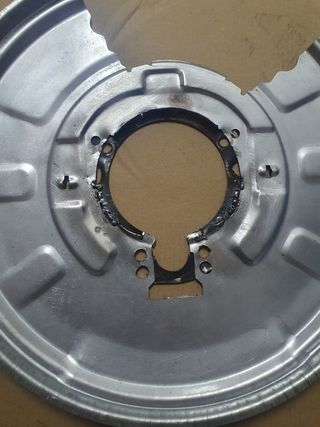 Protector disco trasero BMW E46 adaptado para E30
