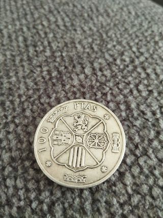Moneda 100 Pesetas 1966 Francisco Franco