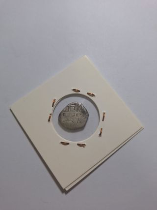 1 Real Felipe III Macuquina Plata