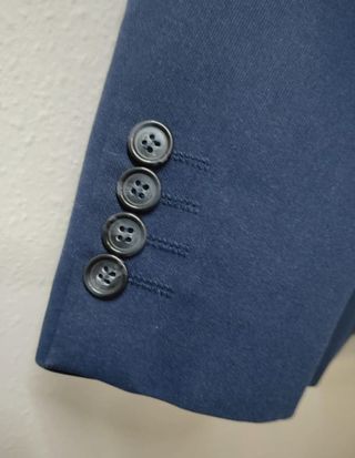 Traje de chaqueta azul casi nuevo