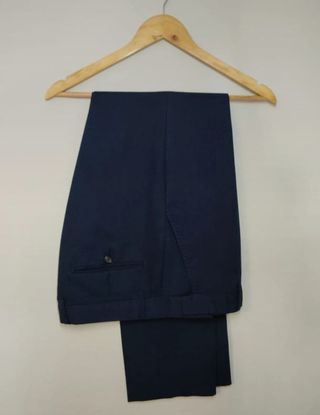 Traje de chaqueta azul casi nuevo