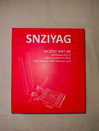 Adaptador WiFi 6E SNZIYAG AX3000
