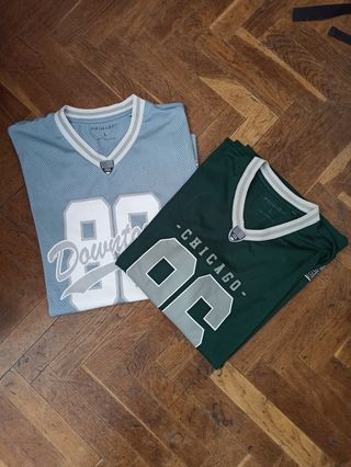 Camisetas estilo béisbol Primark Talla L