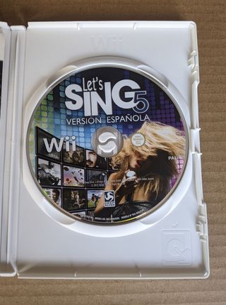 Let's Sing Wii Micrófono