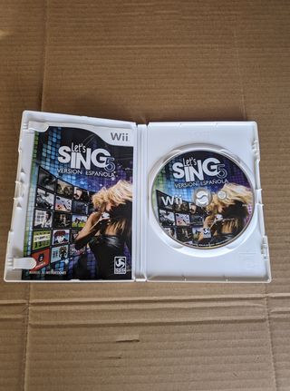 Let's Sing Wii Micrófono