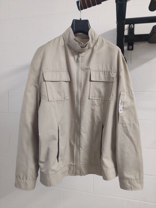 Giubbino leggero uomo beige