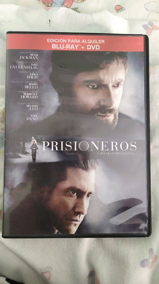 Prisioneros Blu-Ray + DVD Edición Alquiler