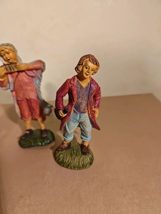 3 statuine musicisti presepe natale