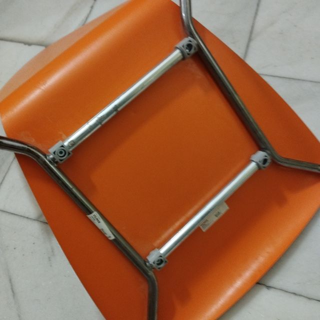 Silla Vilmar Ikea Naranja