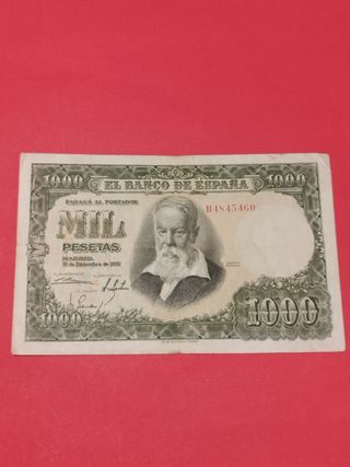 Billete 1000 pesetas 1951 Banco de España