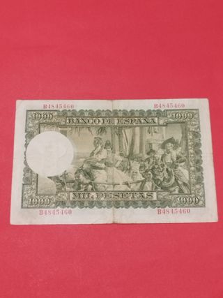 Billete 1000 pesetas 1951 Banco de España