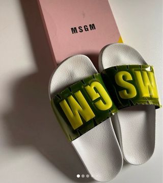 Ciabatte MSGM donna