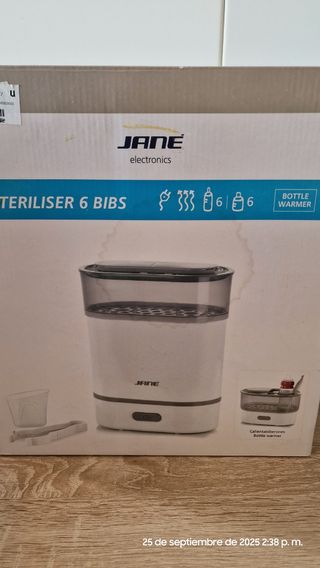 Esterilizador Jane 6 biberones