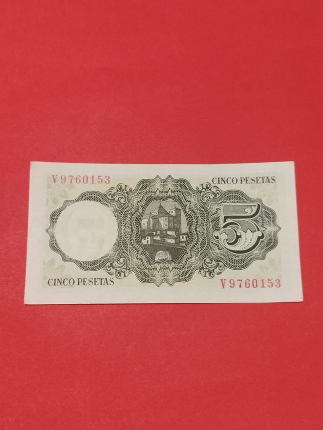 5 Pesetas Banco de España 1951