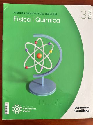 Física i química 3 ESO avenços científica